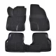 EgriAuto 3D prémiové gumové koberce s patentkami Ford Focus II 2004-2010