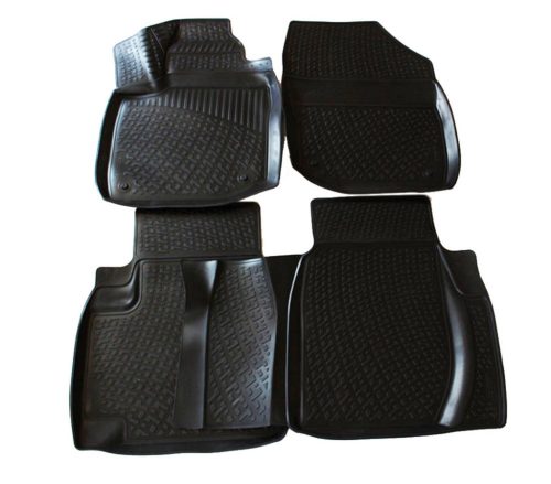 EgriAuto Prémiové 3D gumové autokoberce s uchytením HONDA Civic Hatchback 5 dverový 2012-2016