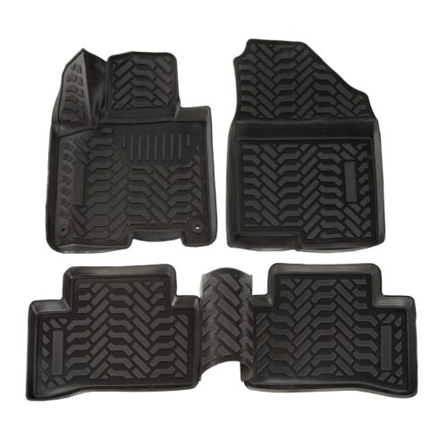 EgriAuto Prémiové 3D gumové autokoberce s uchytením Kia Sportage 2022- 4 ks