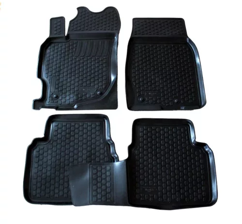 EgriAuto 3D prémiové gumové koberce s patentkami Mazda 6 2002-2012 4 ks bézs