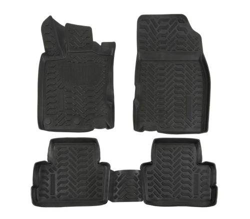 EgriAuto Prémiový 3D Gumové autokoberce s uchytením NISSAN Qashqai 2014-2021