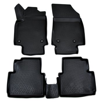   EgriAuto Prémiový 3D Gumové autokoberce s uchytením OPEL Crossland X 2017-