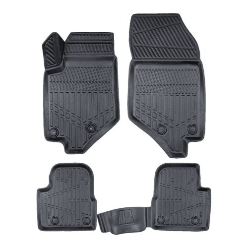 EgriAuto Prémiové 3D gumové autokoberce s uchytením FORD Corsa F 2019- 4 ks