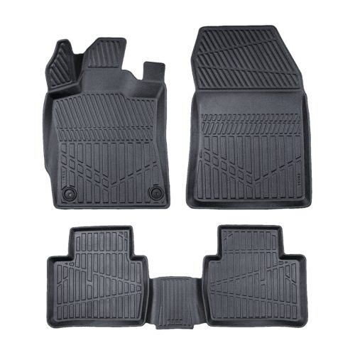 EgriAuto Prémiový 3D Gumové autokoberce s uchytením PEUGEOT 408 2023- 4 ks