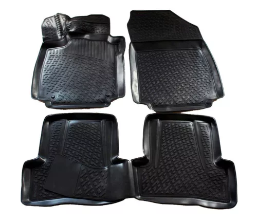 EgriAuto 3D prémiové gumové koberce s patentkami Renault Clio IV 2012 2019