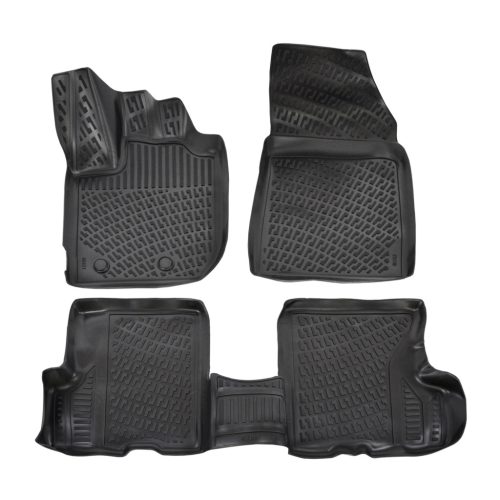 EgriAuto Prémiové 3D gumové autokoberce s uchytením Dacia Duster 3 4x4 2022- 4 ks