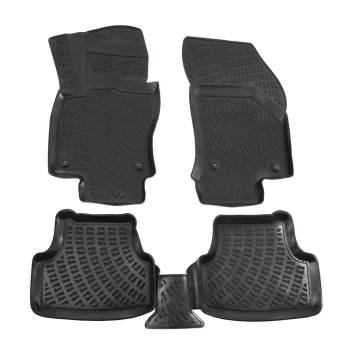   EgriAuto 3D prémiové gumové koberce s patentkami Seat Arona 2017-