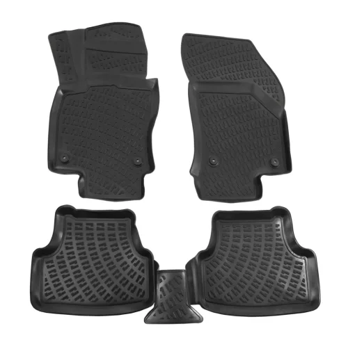 EgriAuto 3D prémiové gumové koberce s patentkami Seat Arona 2017-