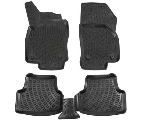 EgriAuto 3D prémiové gumové koberce s patentkami Seat Ateca 2017-