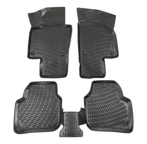 EgriAuto Prémiové 3D gumové autokoberce s uchytením SKODA Superb II 2008-2014