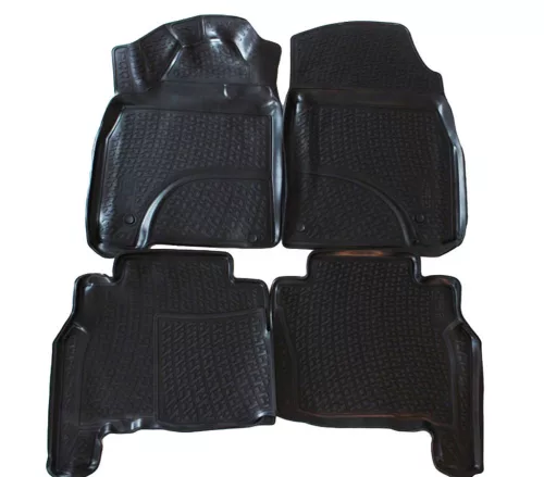 EgriAuto 3D prémiové gumové koberce s patentkami Toyota Land Cruiser 200 2008-