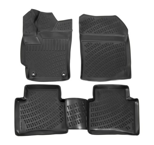 EgriAuto Prémiové 3D gumové autokoberce s uchytením TOYOTA Corola 2019-