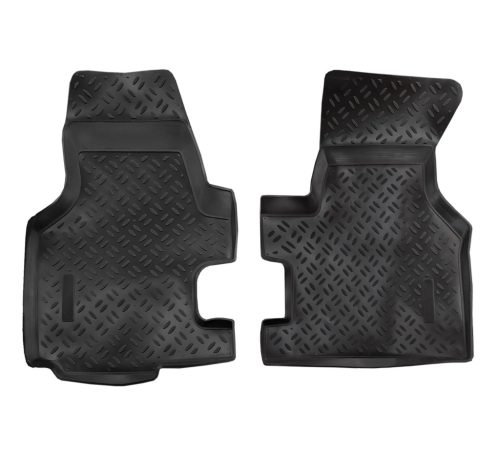 EgriAuto Prémiové 3D gumové autokoberce s uchytením VOLKSWAGEN TRANSPORTER T4 1990-2003