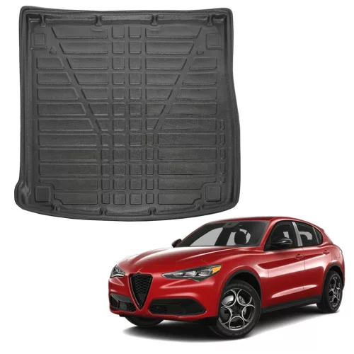 EgriAuto čierne protišmykové autokoberce Alfa Romeo Stelvio 949 2017-