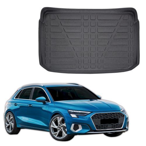 EgriAuto čierne protišmykové autokoberce Audi A3 Sportback 8Y 2021-