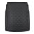 EgriAuto čierne protišmykové autokoberce BMW Rad 5 E60 4D sedan 2004-2010