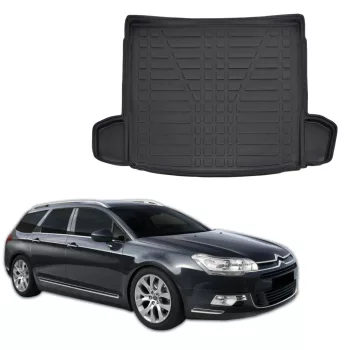   EgriAuto čierna protišmyková vaňa do kufra Citroen C5 2008-2018