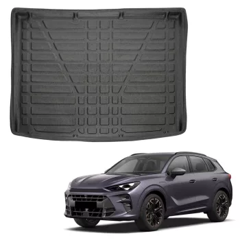   EgriAuto čierne protišmykové Gumová vana do kufru CITROEN Terramar 2024- (horný kufor)