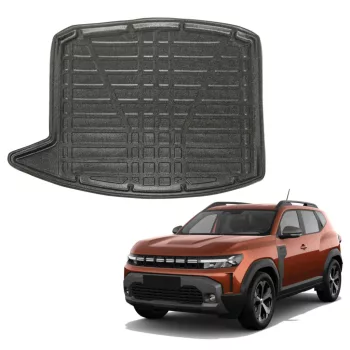   EgriAuto čierna protišmyková vaňa do kufra Dacia Duster 4x2 Benzín-2024-