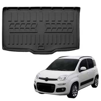  EgriAuto čierna protišmyková vaňa do kufra Fiat Panda 3 312/319 2012-2024