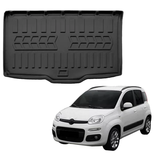 EgriAuto čierna protišmyková vaňa do kufra Fiat Panda 3 312/319 2012-2024
