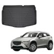 EgriAuto čierna protišmyková gumová vana do kufra Mazda CX-3 2015-