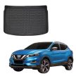 EgriAuto čierne protišmykové autokoberce Nissan Qashqai 2020-