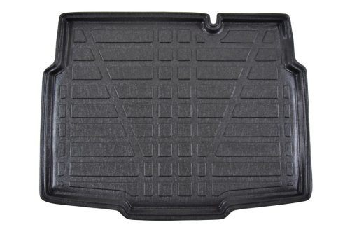 EgriAuto čierna protišmyková gumová vana do kufra OPEL Crossland X 2017- dolná