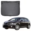 EgriAuto čierna protišmyková vaňa do kufra Seat Leon II Hatchback 2005-2012