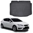 EgriAuto čierna protišmyková vaňa do kufra Seat Leon II Hatchback 2013-2020