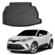 EgriAuto čierna protišmyková vaňa do kufra Toyota C-HR 2023-