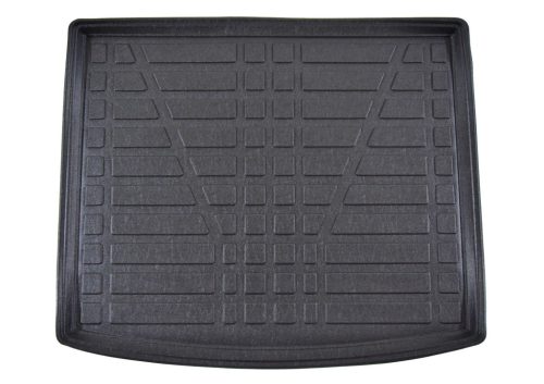 EgriAuto čierna protišmyková gumová vana do kufra VOLKSWAGEN Tiguan 2017-2024 (štandardná náhradná)/horný
