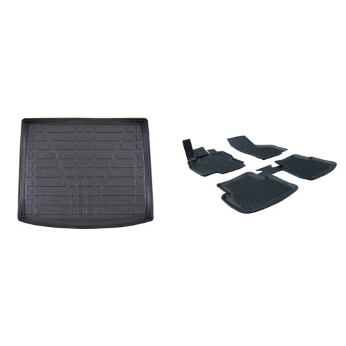 Prémiový gumové autokoberce a gumová vana do kufru VOLKSWAGEN Tiguan II. 5-dverový 2015- (egriauto_TLVW301_3DSRMVW507_1)