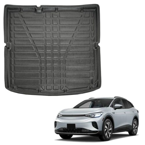 EgriAuto čierna protišmyková gumová vana do kufra VOLKSWAGEN ID.4 2021- (dolný kufor)