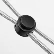 Nyakba akasztható Bluetooth hangszóró, 3 W, 500 mAh, fekete