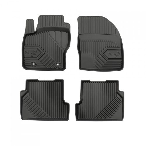 Prémiový 3D s vysokým okrajom Gumové autokoberce FORD Focus II 2004-2011