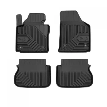   Prémiový 3D s vysokým okrajom Gumové autokoberce VOLKSWAGEN Caddy III 2003-2020 combivan