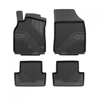  Prémiový 3D s vysokým okrajom Gumové autokoberce RENAULT Megane III 2008-2016 okrem coupe