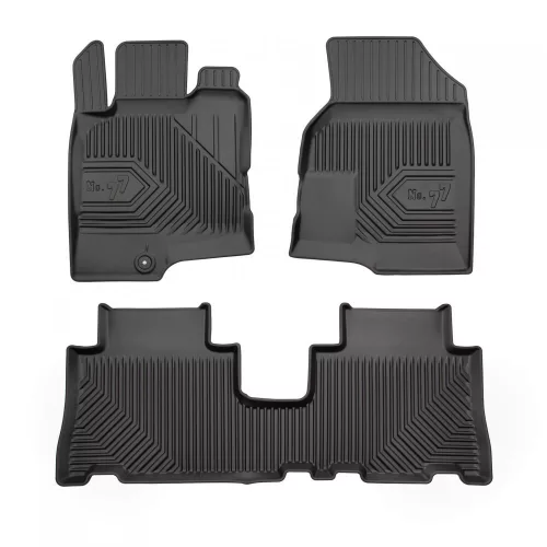 Prémiový 3D s vysokým okrajom Gumové autokoberce Chevrolet Captiva I 2006-2018 SUV