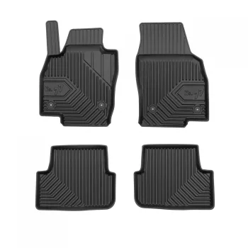   Prémiový 3D s vysokým okrajom Gumové autokoberce Seat Arona 2017 crossover, okrem FR verzie