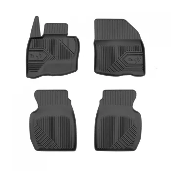  Prémiový 3D s vysokým okrajom Gumové autokoberce HONDA Civic VIII 2006-2011 Hatchback, 3 dverový