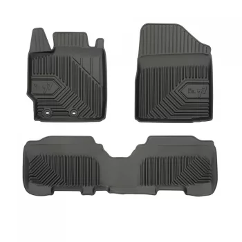   Prémiový 3D s vysokým okrajom Gumové autokoberce TOYOTA Yaris II 2005-2011