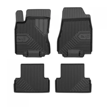   Prémiový 3D s vysokým okrajom Gumové autokoberce NISSAN X-Trail II 2008-2013 SUV