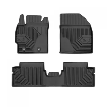   Prémiový 3D s vysokým okrajom Gumové autokoberce TOYOTA Auris I 2006-2012 Hatchback