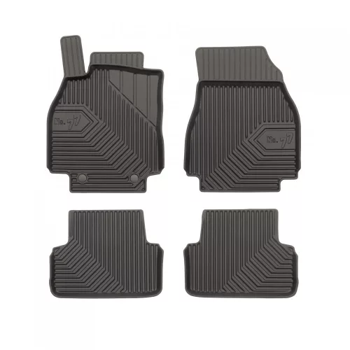 Prémiový 3D s vysokým okrajom Gumové autokoberce RENAULT Megane II 2002-2009