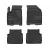 Prémiový 3D s vysokým okrajom Gumové autokoberce Chevrolet Aveo II 2007-2011
