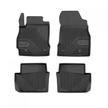   Prémiový 3D s vysokým okrajom Gumové autokoberce Mazda 2 II 2007-2014