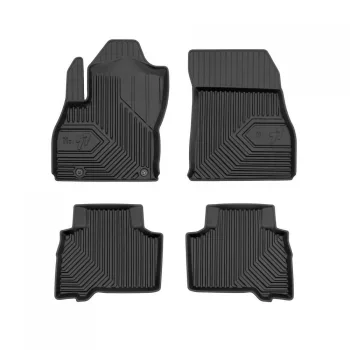   Prémiový 3D s vysokým okrajom Gumové autokoberce FIAT Qubo 2008-2020 combivan
