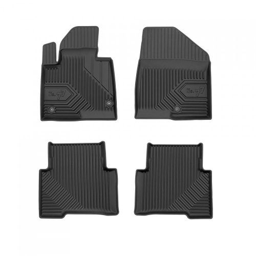 Prémiový 3D s vysokým okrajom Gumové autokoberce HYUNDAI Santa Fe III 2012-2018 SUV