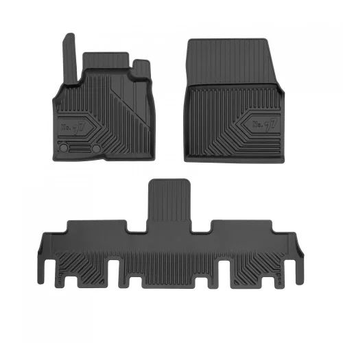 Prémiový 3D s vysokým okrajom Gumové autokoberce RENAULT Espace IV 2002-2014 minivan